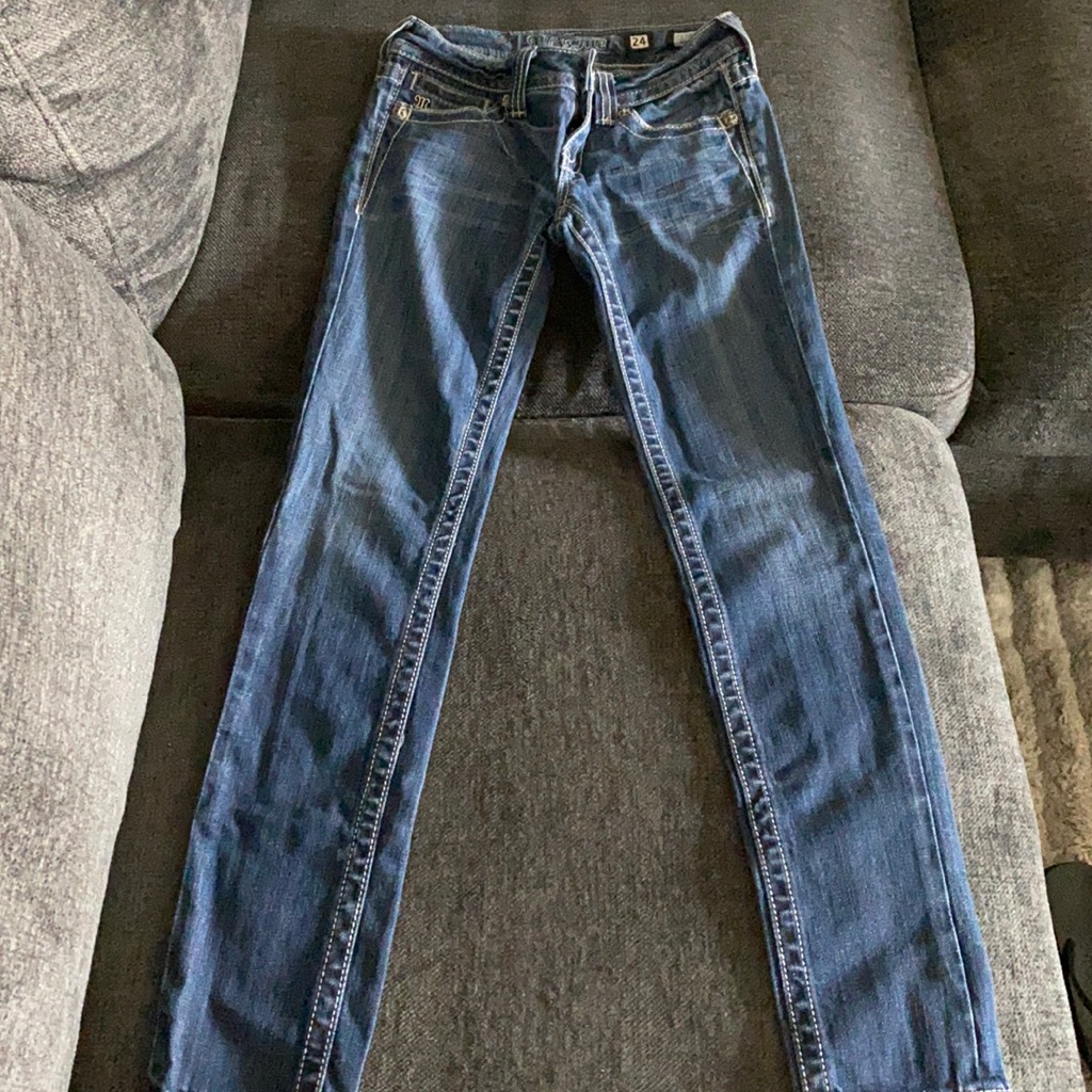 Miss Me Skinny Jeans, Size 24